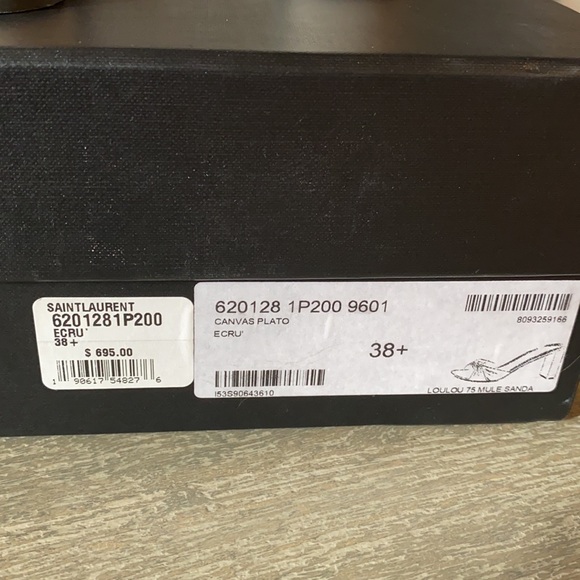 Saint Laurent mule sandals - Picture 6 of 8